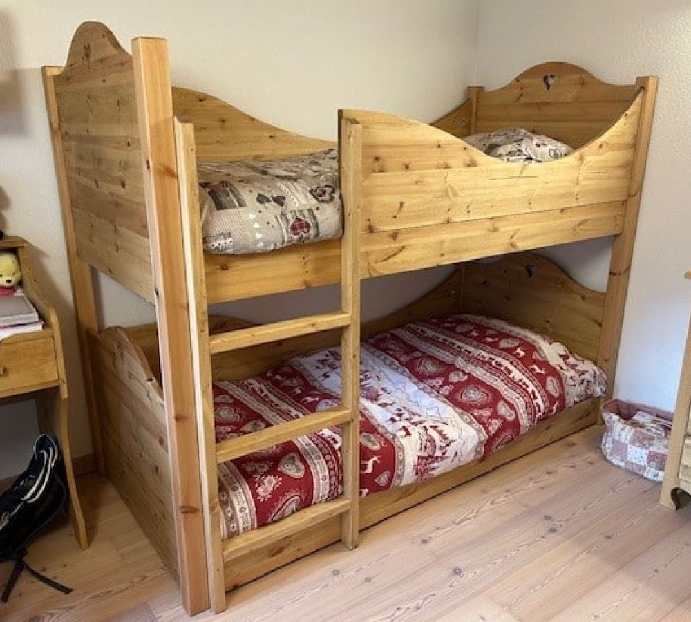 Letto a castello in legno