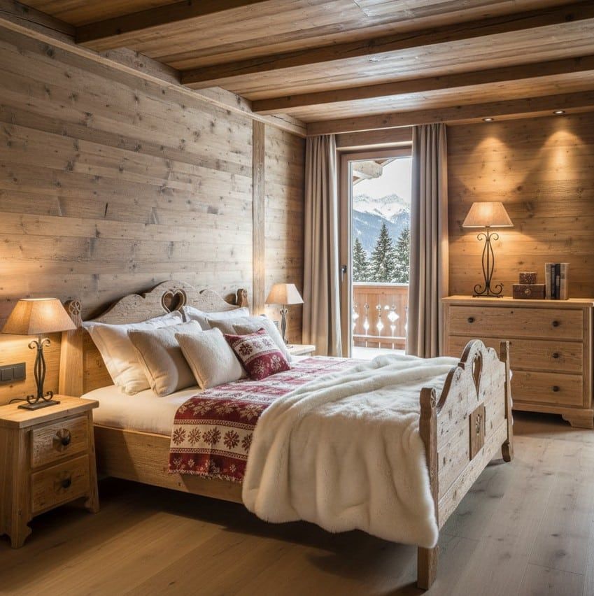 Comò e cassettiere in legno massello: capienza, misure e abbinamenti con il letto