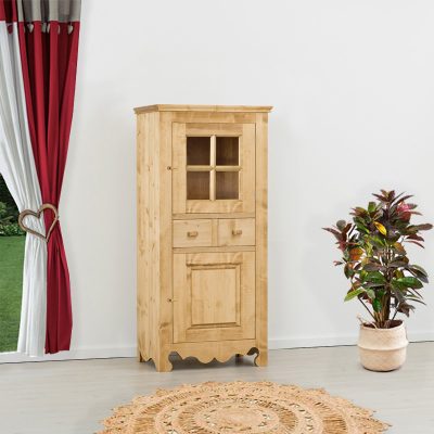 Bonnetiere 2 ante (1 a vetro) e 2 cassetti - LM-C37