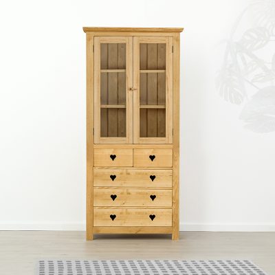 Vetrina 2 ante e 5 cassetti - LM-M34