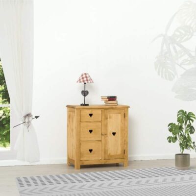 Base credenza 1 anta e 3 cassetti - LM-M13