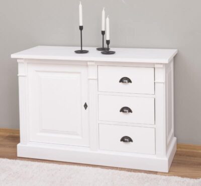 Base credenza 1 anta e 3 cassetti - LM-PS46BAS