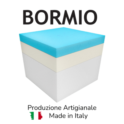 Materasso poliuretano espanso, memory e Polargel- LM-BORMIO