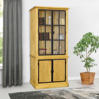 Credenza completa 4 ante (2 a vetro) - LM-BF310-1