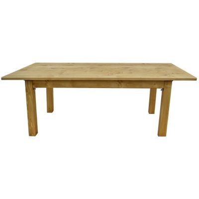 Tavolo rettangolare fisso con gambe pieghevoli - LM-M62