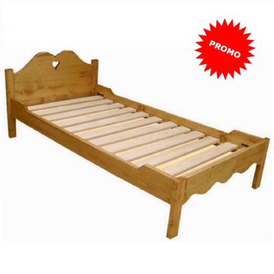 Letto rustico singolo, piazza e mezza o matrimoniale - LM-C162 PROMO