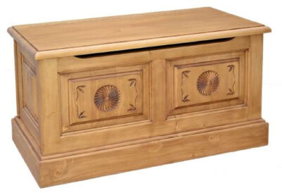 Cassapanca con decoro - LM-T315