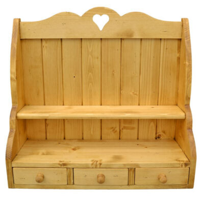 Piattaia 1 ripiano e 3 cassetti - LM-C292