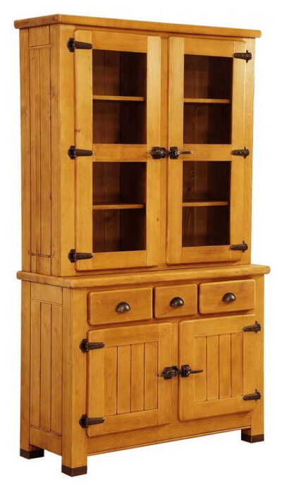 Credenza completa 4 ante (2 a vetro) e 3 cassetti - LM-AV22-1