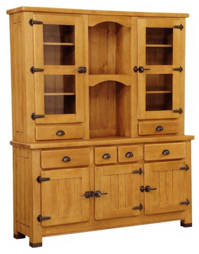 Credenza completa 5 ante (2 a vetro), 6 cassetti e 2 vani a giorno - LM-AV23-1