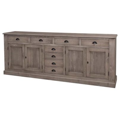 Base credenza 4 ante e 8 cassetti - LM-PS404BAS