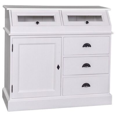 Base credenza 1 anta, 3 cassetti e 2 ante a ribalta - LM-PS271BAS