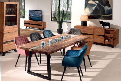 Colonna 1 anta e 1 anta a vetro - LM-COLETA 1