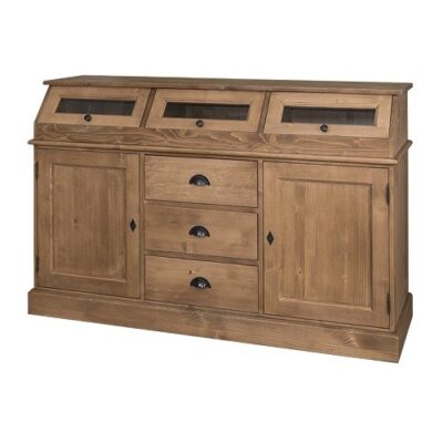 Base credenza 2 ante, 3 cassetti e 3 ante a ribalta - LM-PS24BAS