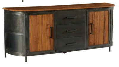 Base credenza 2 ante e 3 cassetti - LM-HEPBAH 200