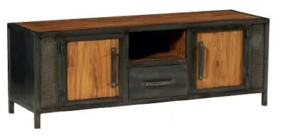 Porta TV 2 ante, 1 vano e 1 cassetto - LM-TALTV 2