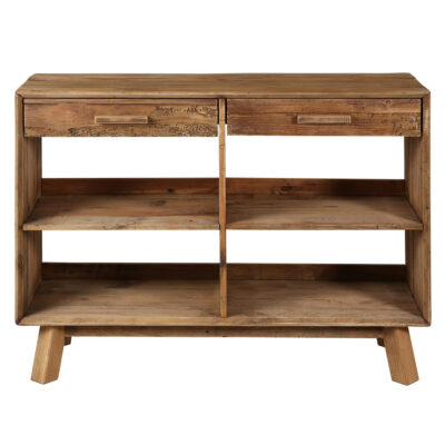 Consolle 4 nicchie e 2 cassetti  - LM-NEB-CON117