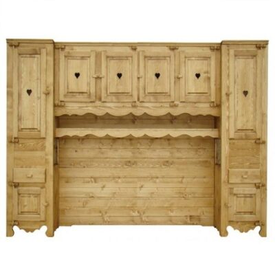 Mobile a ponte 2 colonne elemento sospeso 4 ante - LM-C211ter-4P