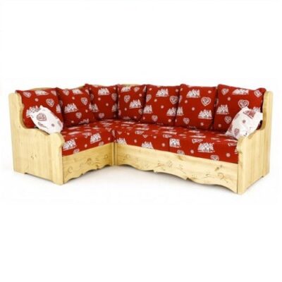 Divano angolare con contenitore - LM-DAHU-ANG/CR