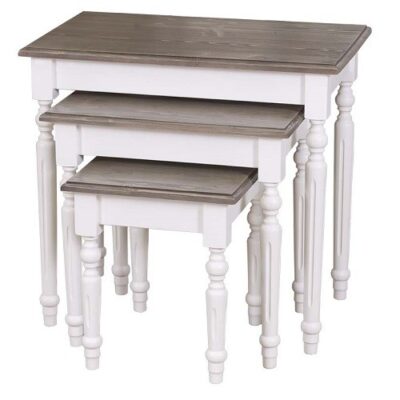 Set di nr. 3 tavolini rettangolari - LM-PS80