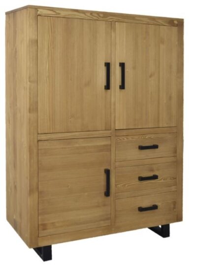 Mini armadio 3 ante e 3 cassetti - LM-FO04