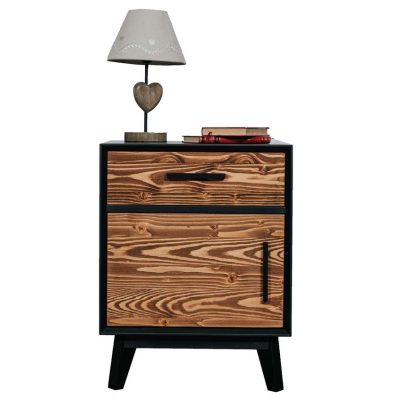 Comodino 1 anta e 1 cassetto - LM-NOSB03