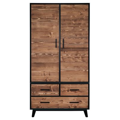 Armadio 2 ante e 3 cassetti - LM-NOSB12