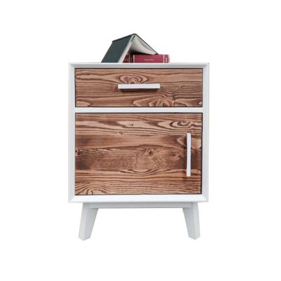 Comodino 1 anta e 1 cassetto - LM-NOSW03