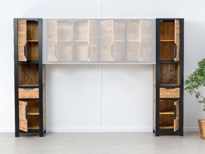 Colonne mobile ponte 2 ante 1 cassetto e vano – LM-LT012