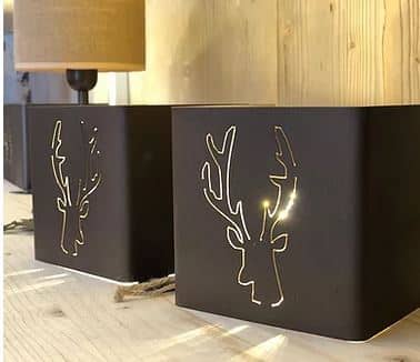 Applique CUBO SINGOLO 3 INTAGLI - LM-03.1.3.Q