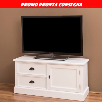 PROMO PRONTA CONSEGNA Porta TV 1 anta e 2 cassetti - LM-OUTPS-111
