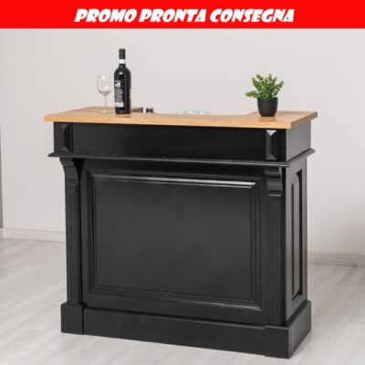 PROMO PRONTA CONSEGNA Mobile bar con TOP in rovere - LM-OUTPS-671