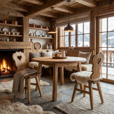 Sedia in legno vecchio - LM-ALP14