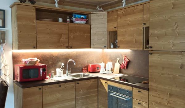 cucina in legno massello
