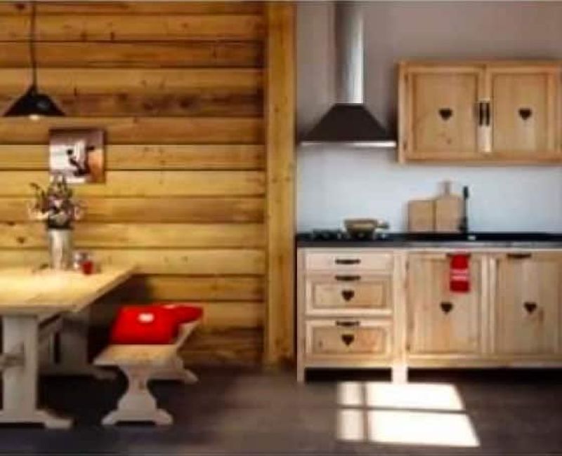Cucine rustiche CHAMONIX Elementi